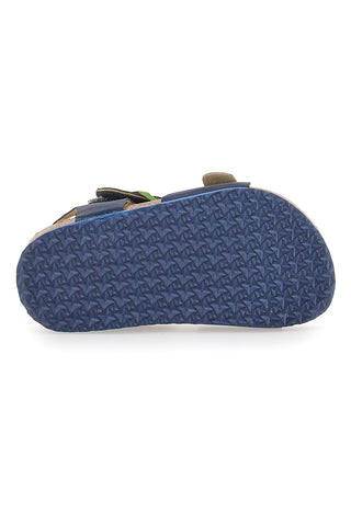 Blaue Sandalen mit Riemen PITT KIDS 14466