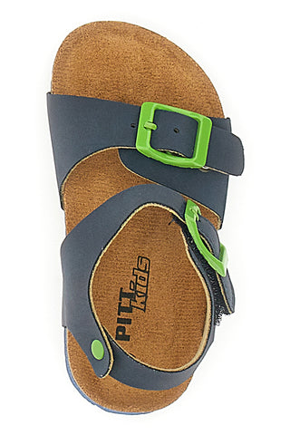 Sandali Blu con cinturino PITT KIDS 14466