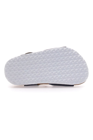 Sandali Blu Con Fibbie Pitt Kids 14466