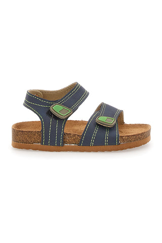 Blaue Sandalen mit Klettverschluss PITT KIDS 14128