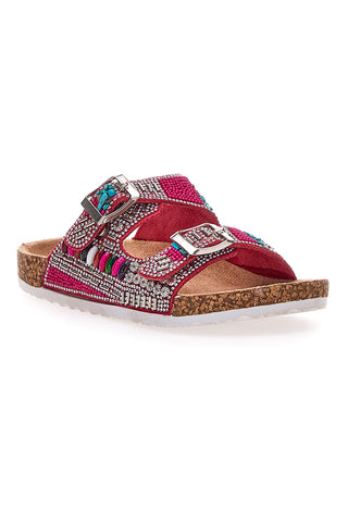 PITT KIDS 14404 farbiger Doppelband-Slipper