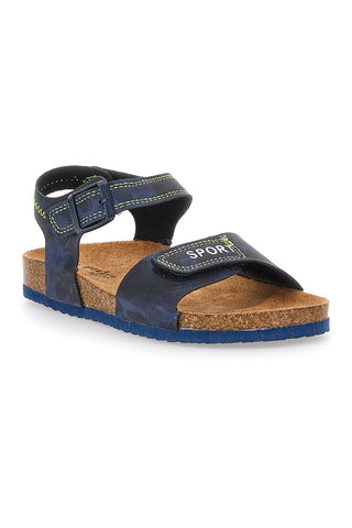 Pitt Kids Blaue Sandalen mit Klettverschluss 14431