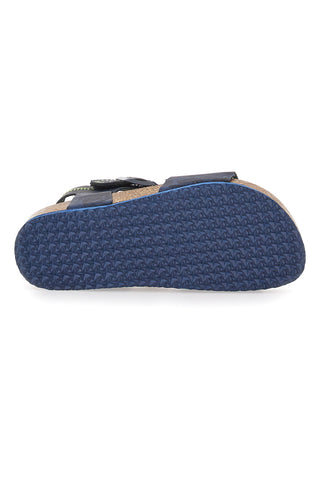 Sandali Blu Con Strappi In Velcro Pitt Kids 14431