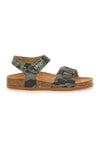 Sandali Verdi Camouflage Con Strappi In Velcro Pitt Kids 14432