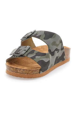 Pitt Kids Tarnhausschuhe mit verstellbaren Schnallen 41701