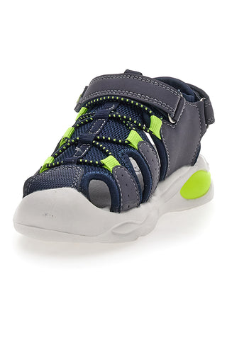 Blaue Sandalen mit Klettverschluss Pitt Kids 2205003