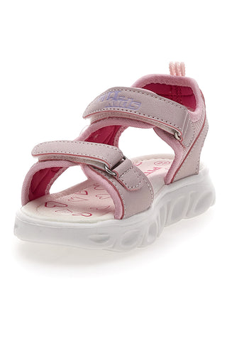 Rosa Sandalen mit Lichtern für Mädchen Pitt Kids 201161