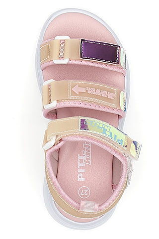 Pitt Kids Rosa Sandalen mit Klettverschluss Pitt Kids 2208903