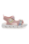 Rosa Sandalen mit Lichtern für Kinder* Pitt Kids 211425