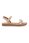 Elegante nackte Sandalen mit Riemen Pitt Kids 18183
