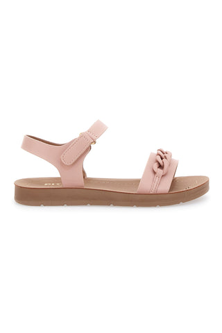 Sandalen mit rosa Riemen und Kette Pitt Kids 18150