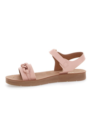 Sandalen mit rosa Riemen und Kette Pitt Kids 18150