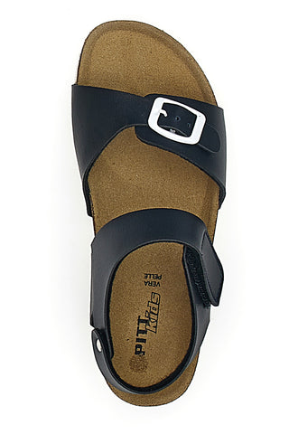 Pitt Kids Blaue Sandalen mit Schnalle 45289