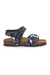 Blaue Sandalen mit Schnalle und Dinosauriern Pitt Kids 45289