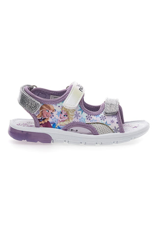 Sandali Viola e Argento con Strappi Disney Frozen 4310486