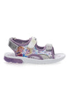 Lila und silberne Sandalen mit Rissen Disney Frozen 4310486