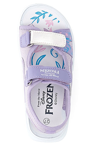 Lila Frozen Sandalen mit Klettverschluss Disney Frozen 4310362