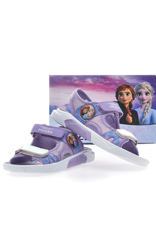Lila Frozen Sandalen mit Klettverschluss Disney Frozen 4310362