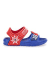 Blaue und rote Gummisandalen Disney Spiderman 1310429