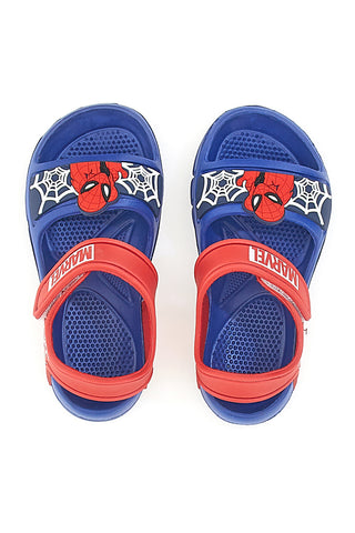 Blaue und rote Gummisandalen Disney Spiderman 1310429
