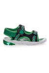 Grüne und schwarze Sandalen mit Klettverschluss Disney Hulk 1010159
