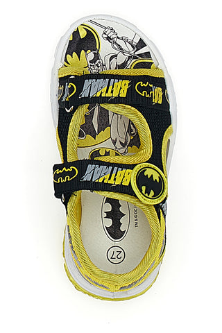 Sandali con Velcro Gialli e Neri Disney Batman 1020168
