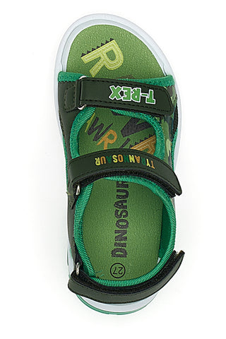 Grüne Sandalen mit Disney-Lichtern 8020045