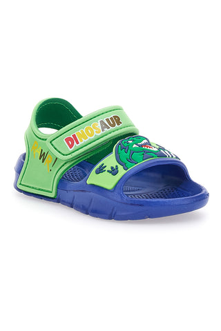 Sandali in Gomma Verdi e Blu Disney Dinosaur 8020049