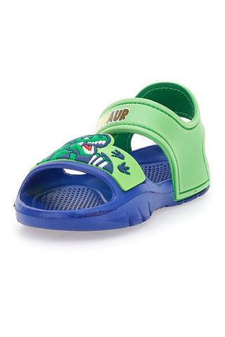 Sandali in Gomma Verdi e Blu Disney Dinosaur 8020049