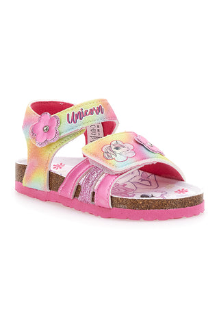 Mehrfarbige Sandalen mit Disney-Einhorn 80100083