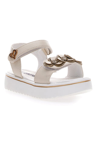 Sandali Argento Con Fiori 2FENERGY 538