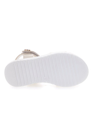 Sandali Argento Con Fiori 2FENERGY 538