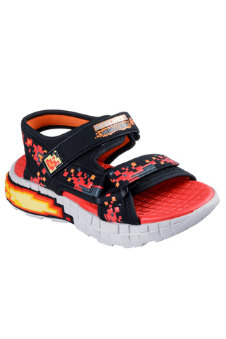 Sandali Neri e Rossi SKECHERS MEGA-SPLASH 4K