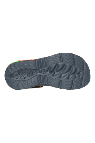 Sandali con Luci Neri e Arancioni Skechers CREATURE-SPLASH