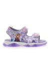 Lila Sandalen mit Lichtern und Frozen-Print 19FII3G01LA
