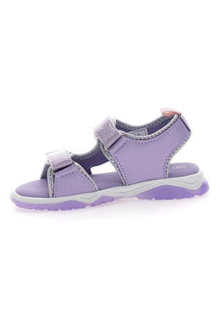 Lila Sandalen mit Lichtern und Frozen-Print 19FII3G01LA