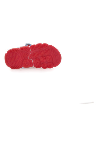 Scarpe blu e rosse con luci e stampa Spider-Man 11SP3N02LE