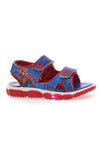 Scarpe blu e rosse con luci e stampa Spider-Man 11SP3N02LE