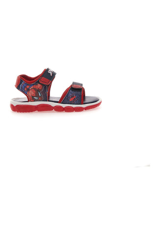 Rote Sandalen mit Lichtern und Spider-Man-Aufdruck 19SP3N02LA