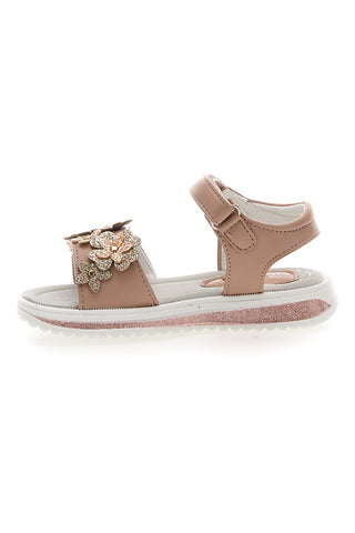 Sandali rosa con fiori Grazie girl 218348