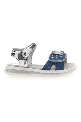 Sandalen mit Schmetterlingen und blauen Anhängern Thank you girl 218349