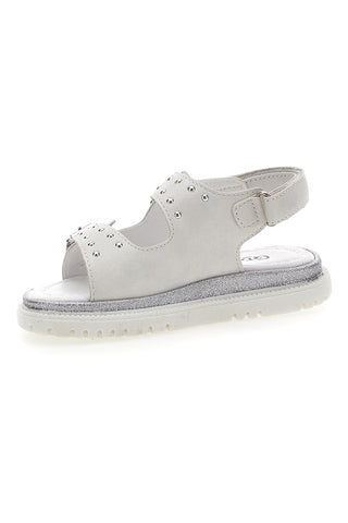 Sandali bianchi con borchie GRAZIE GIRL 229376