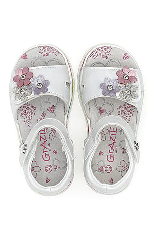 Erste Schritte Sandalen Weiß Grazie Girl 14326