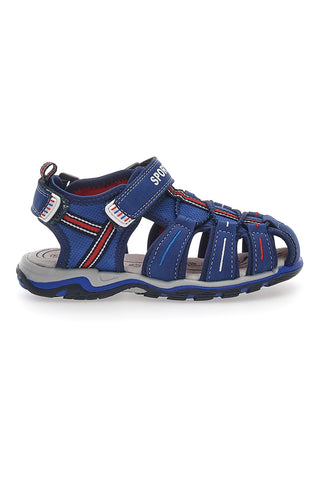Sandali blu fisherman con Velcro Pitt Kids 14370