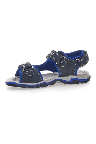 Pitt Kids143691 Blaue Sportsandalen mit Klettverschluss