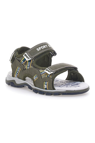 Grüne Sandalen mit Klettverschluss Pitt Kids 14372