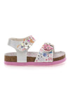 Sandali bianchi con unicorni PITT KIDS 14223