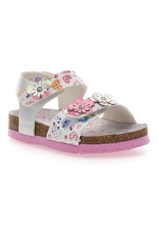 Sandali bianchi con unicorni PITT KIDS 14223