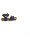 Sandali blu con doppia fascia e fibbia regolabile Pitt Kids 14128