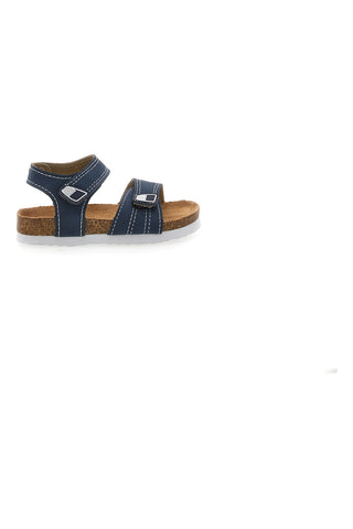 Pitt Kids 14128 Blaue Sandalen mit Doppelriemen und verstellbarer Schnalle